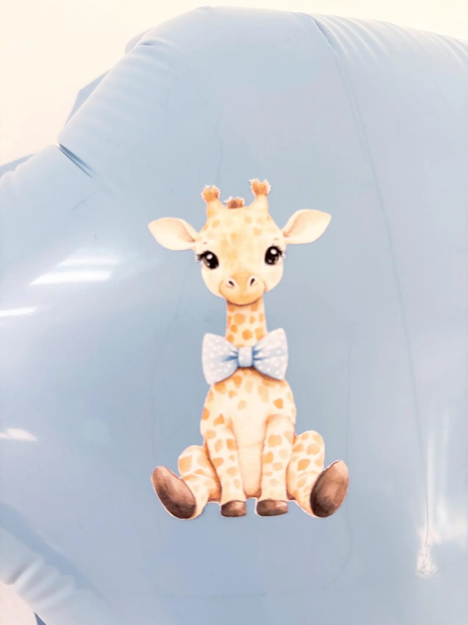 Personalised Uninflated Bear Birthday Balloon