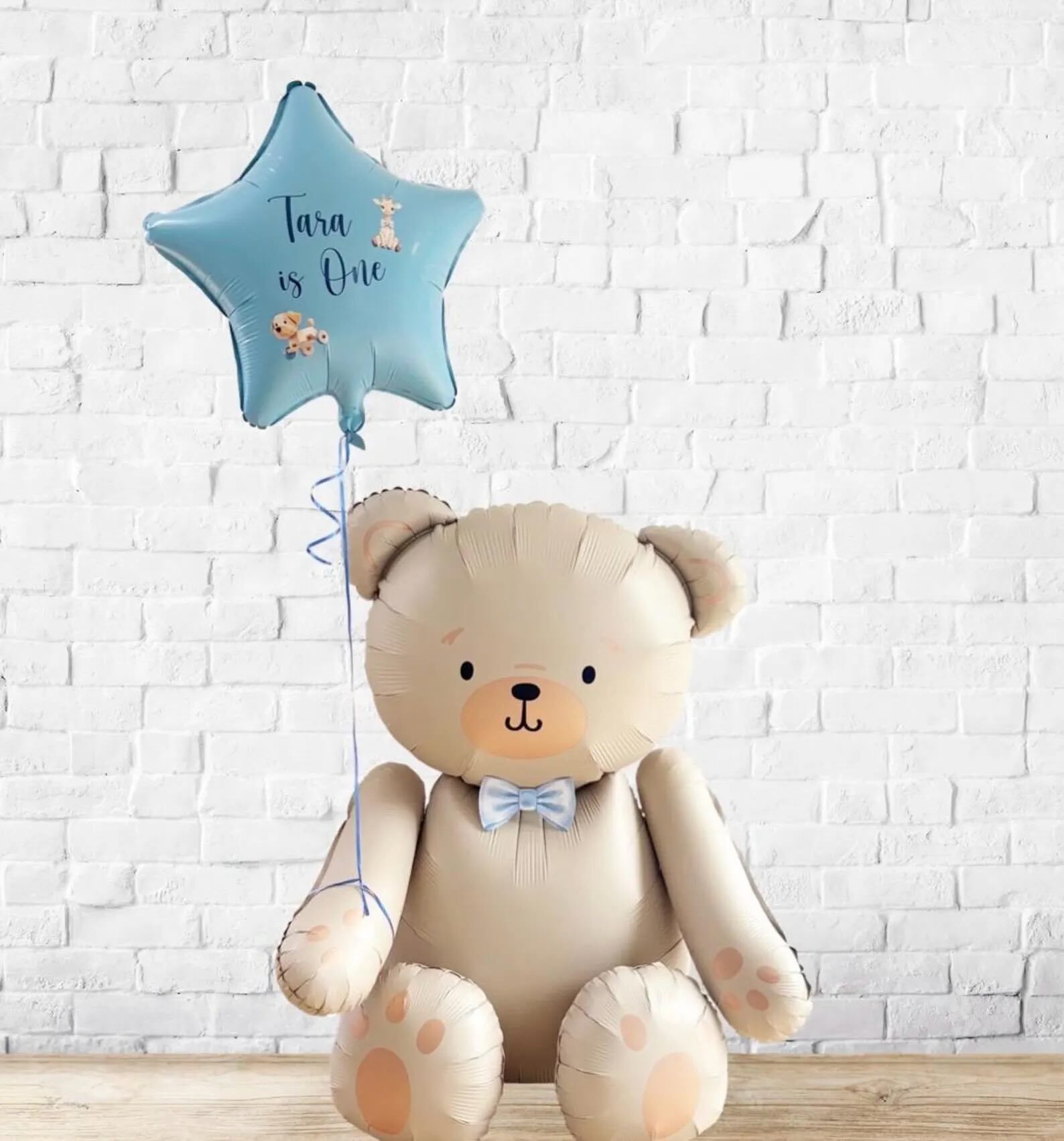 DIY Personalised Teddy Bear Balloon