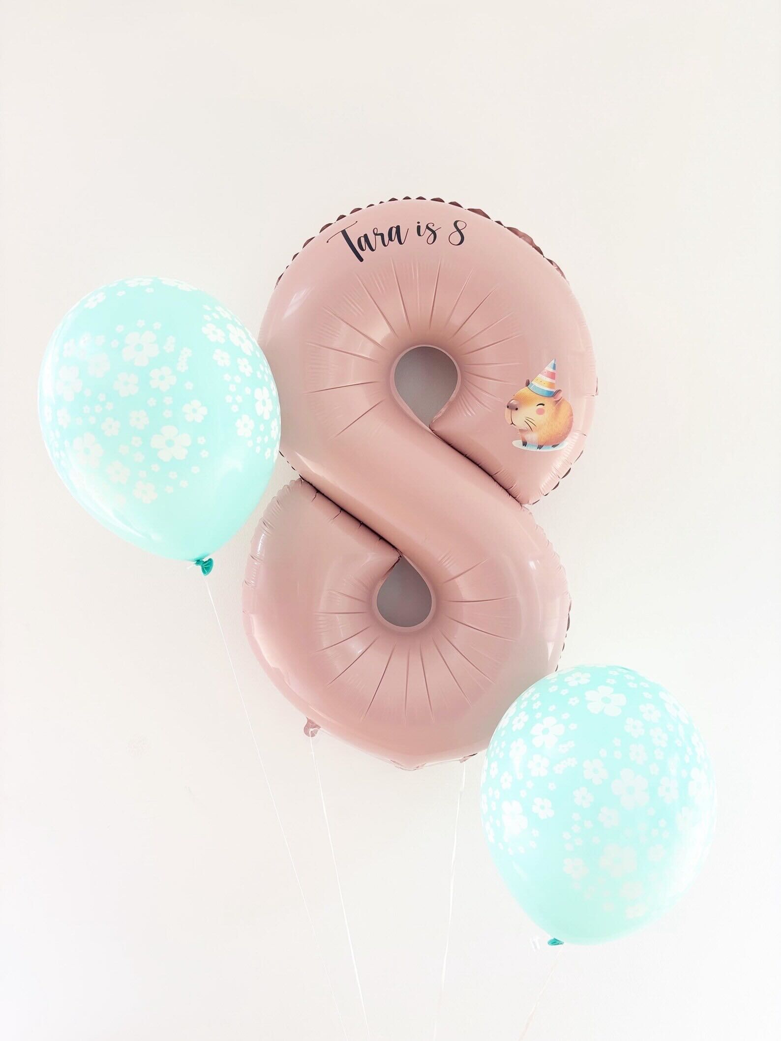 Personalised Uninflated Capybara Balloon