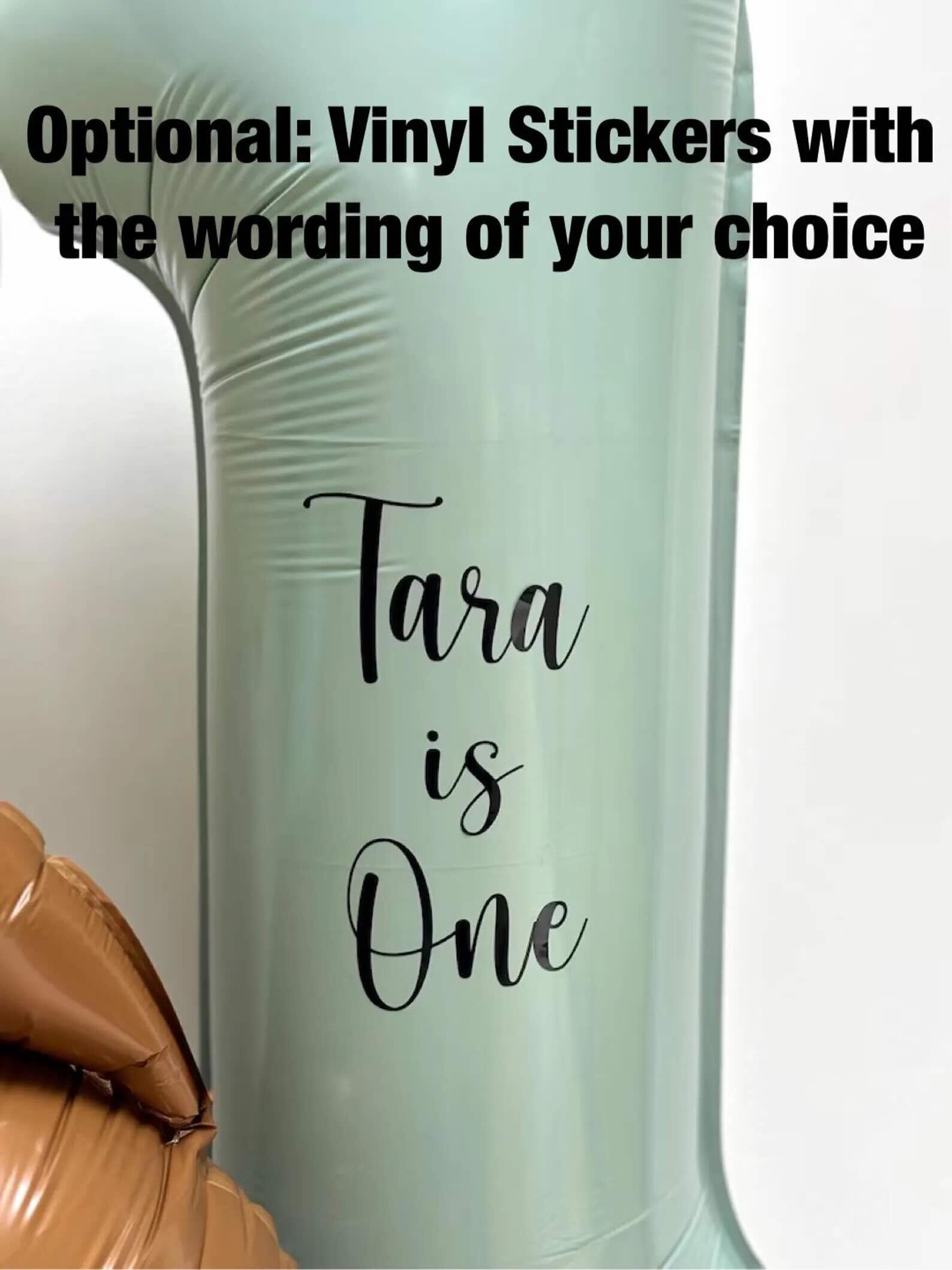 Personalised Dino Birthday Balloon Set