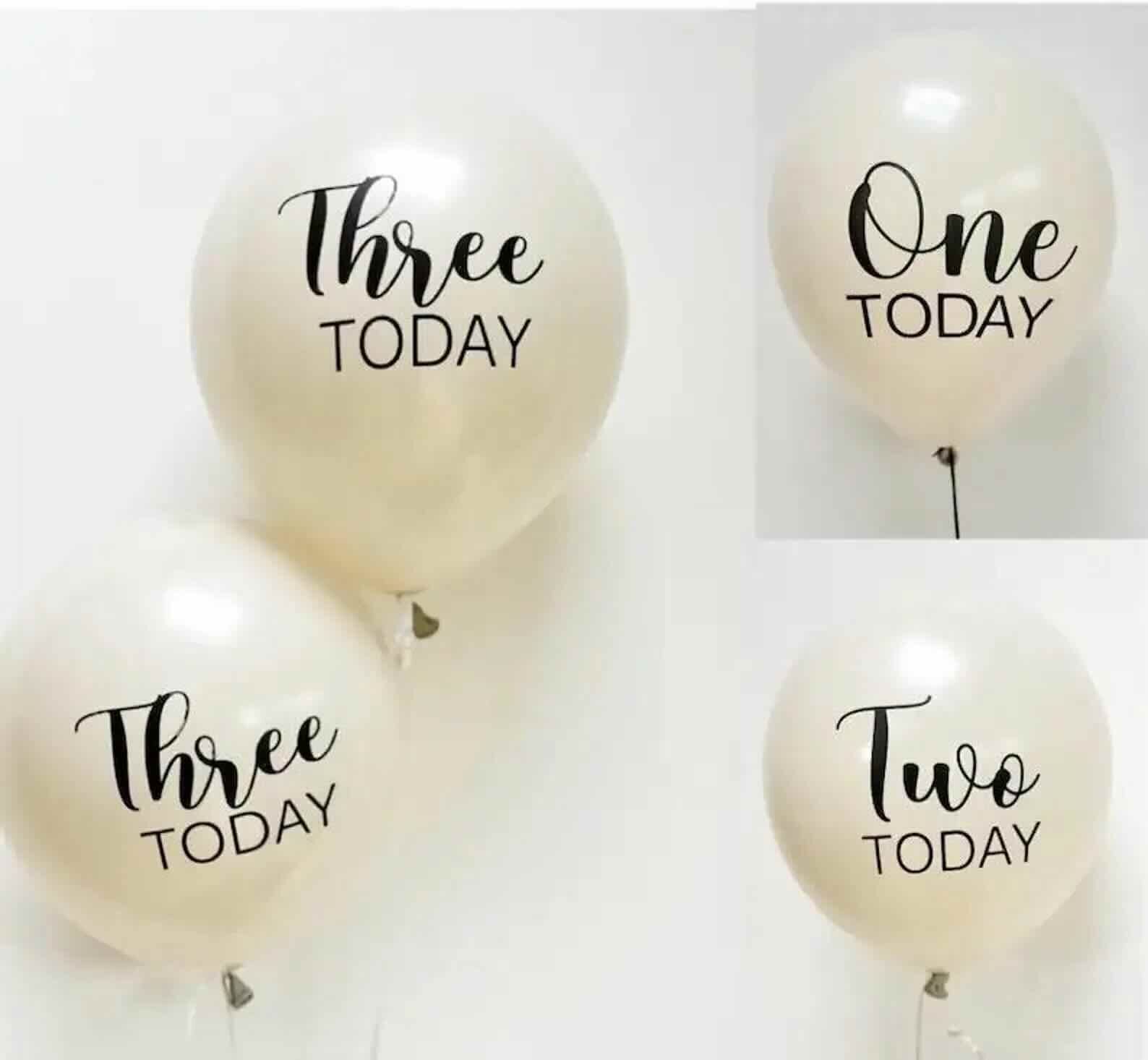 Personalised Dino Birthday Balloon Set