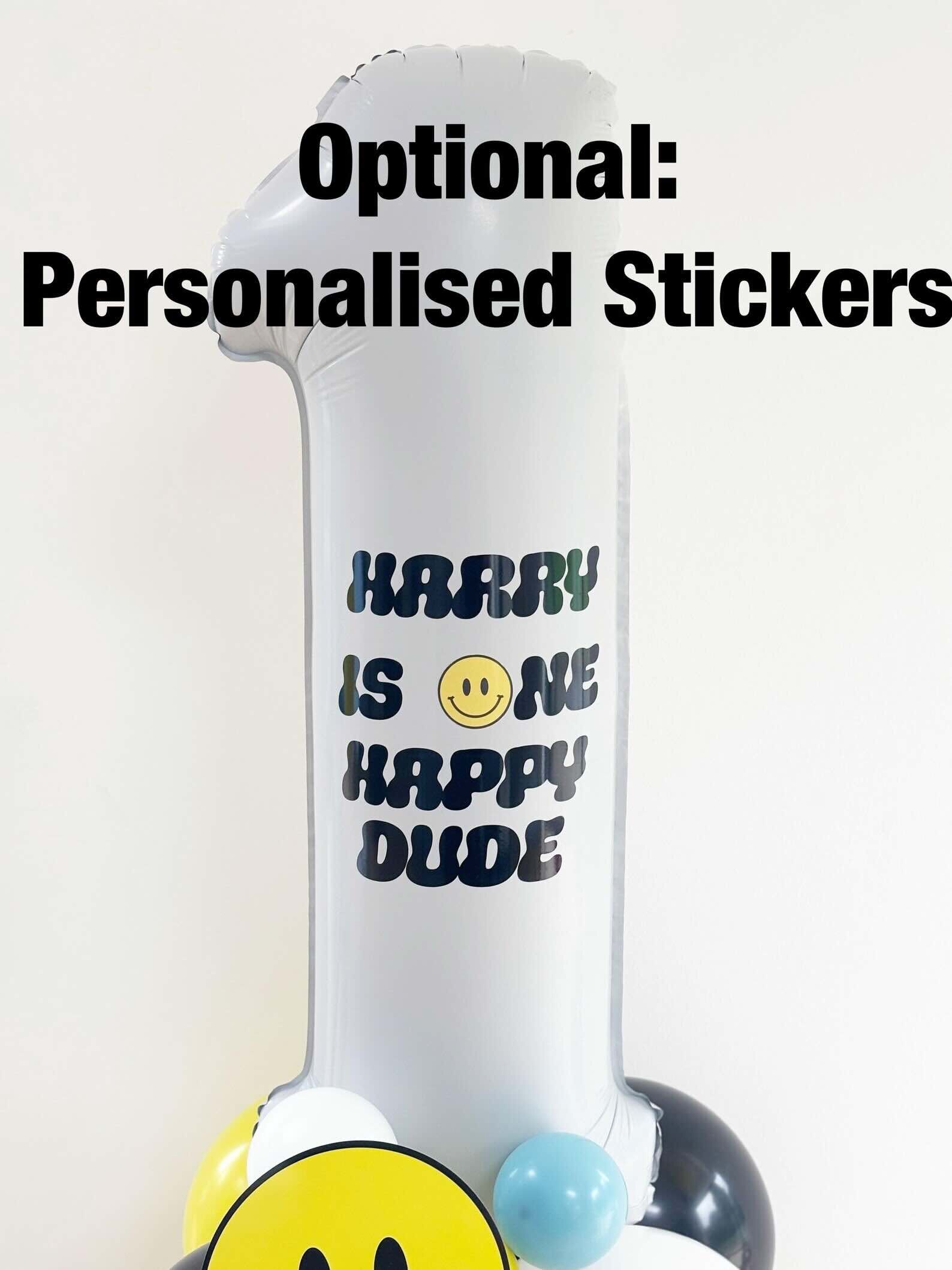 DIY One Happy Dude or Two Cool Balloon Sculpture