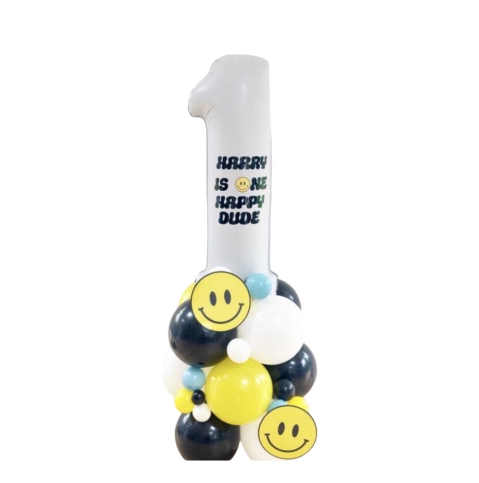 DIY One Happy Dude or Two Cool Balloon Sculpture