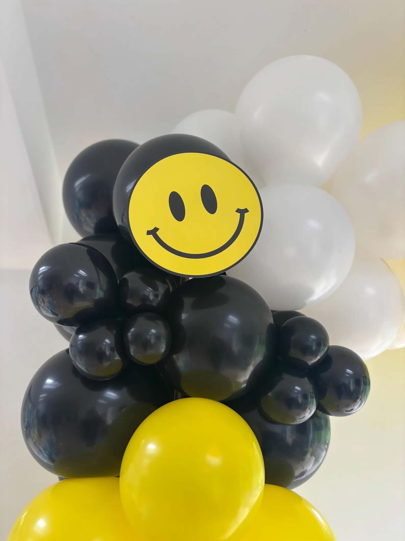 One Happy Dude Themed Balloon Arch