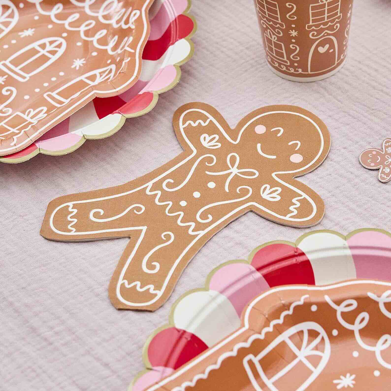 Gingerbread Man Paper Napkins
