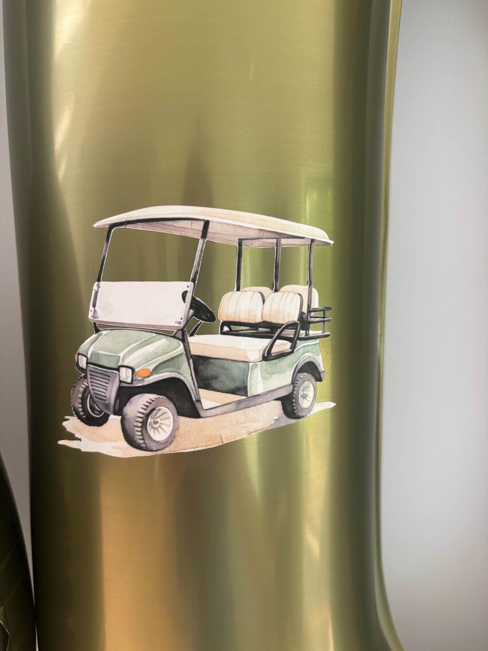 Personalised Golf Themed Number Balloon Set