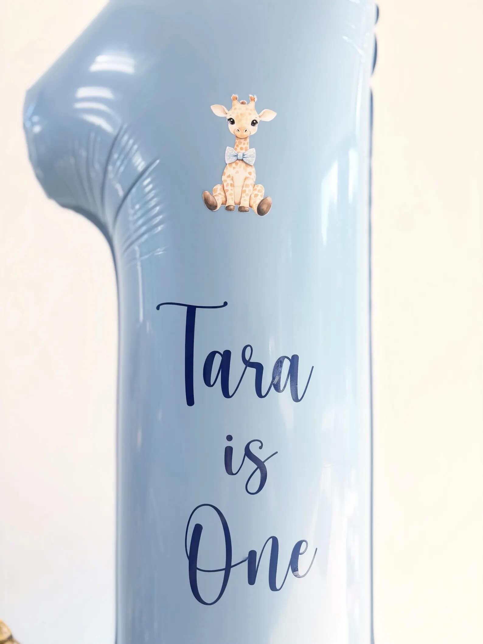 DIY Teddy Bear 1st Birthday Balloon Sculpture