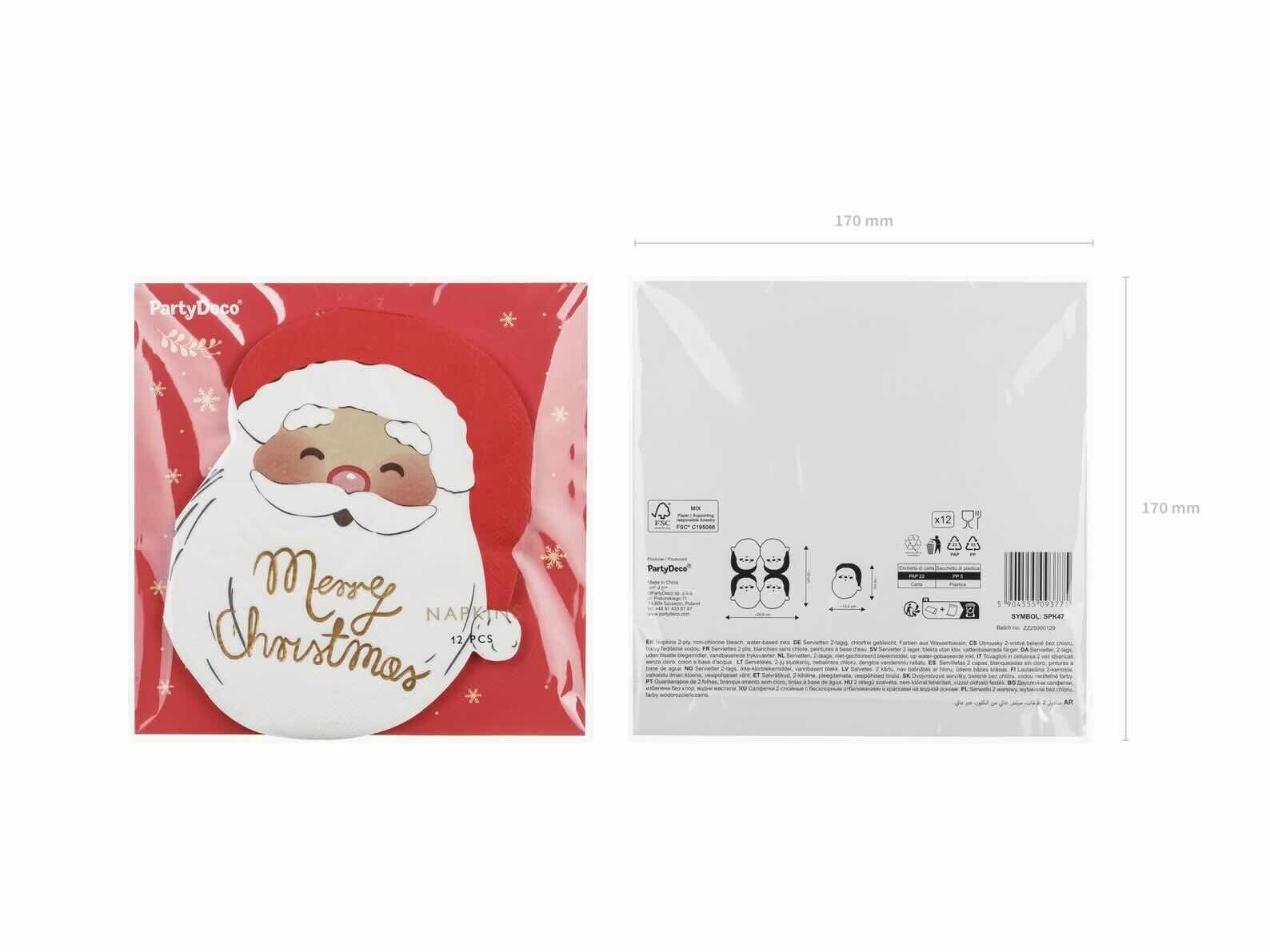 Lovely Santa Claus Napkins