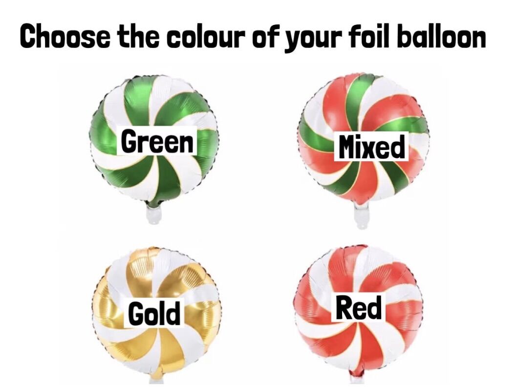 Elf Arrival Balloon and Swing Set