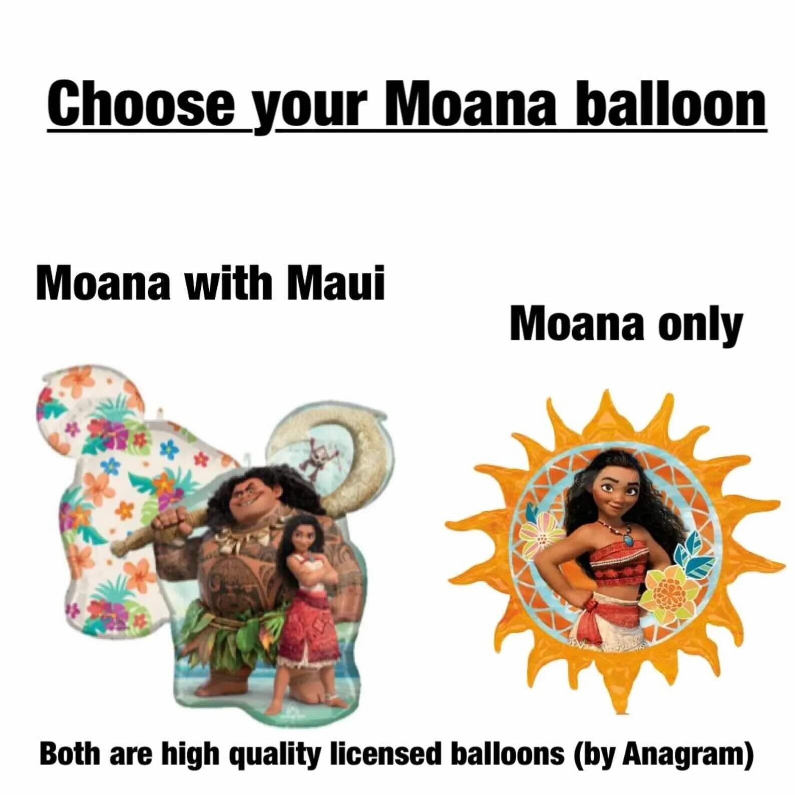 DIY Moana Balloon Sculpture