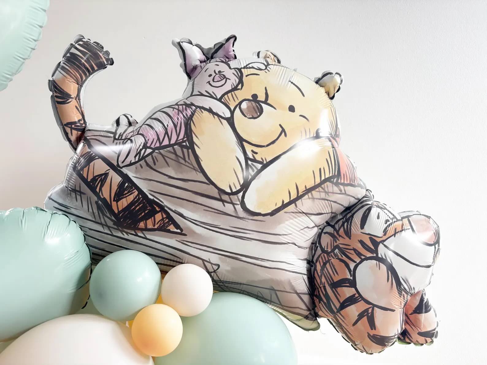 DIY Winnie The Pooh and Tiger Balloon Sculpture